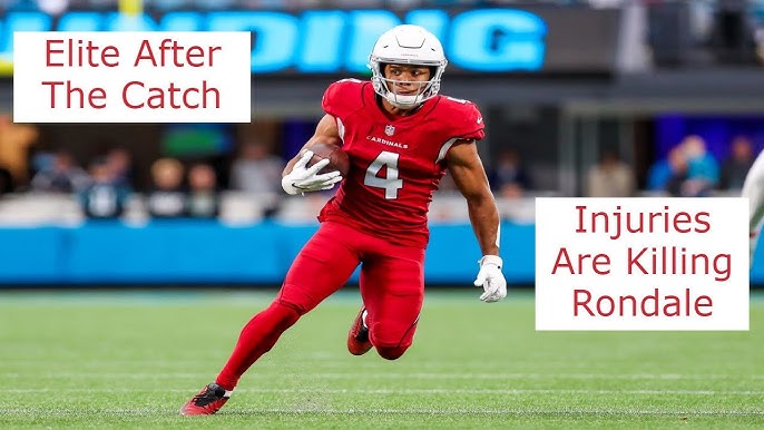 There's competition between Arizona Cardinals WRs Rondale Moore