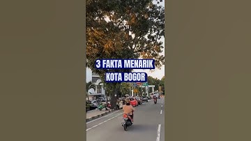 3 FAKTA MENARIK KOTA BOGOR #videoshort #short #bogorhits