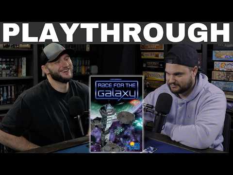 Race for the Galaxy Playthrough | Shadow of the Game