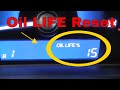 how to reset oil life on honda YouTube