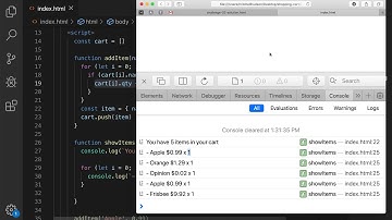 04 Shopping cart totals