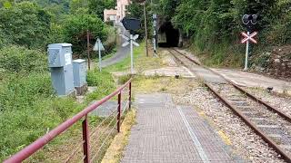 Estación, parada del Feve abandonada. Parteayer. Morcin. Asturias.