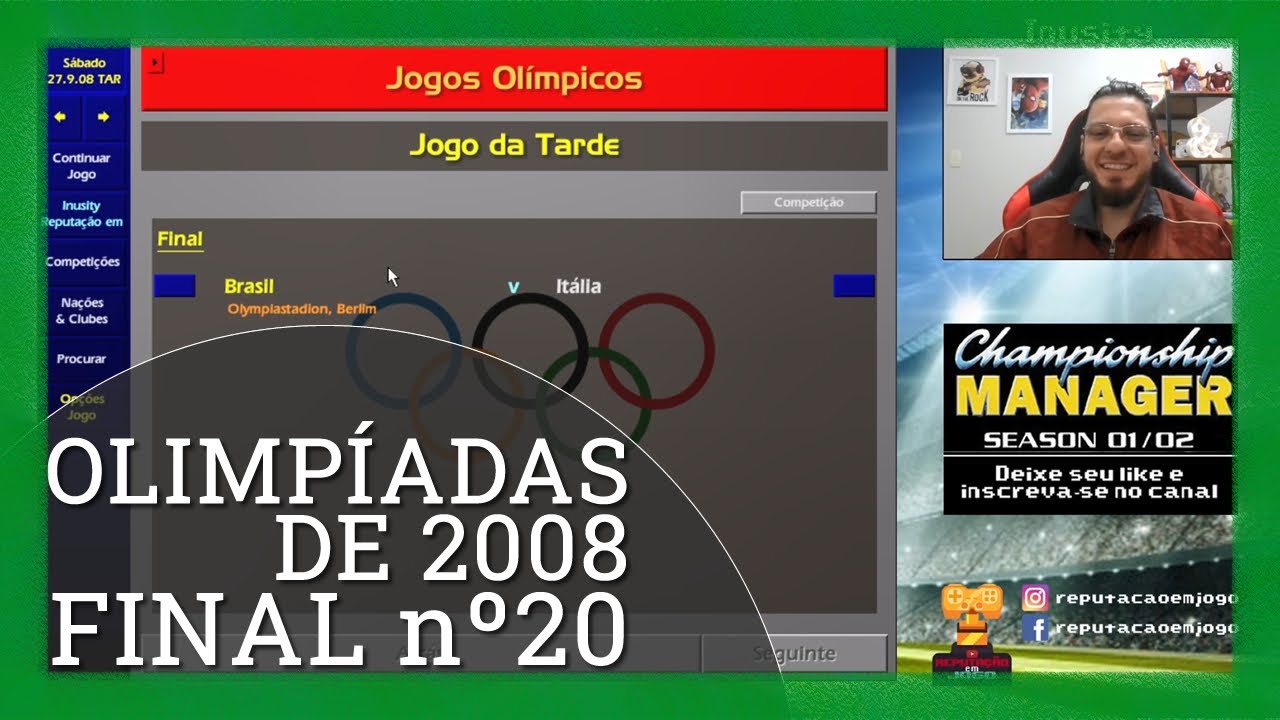 FINAL DAS OLIMPÍADAS DE 2008 NO CM 01/02! Final nº 20 