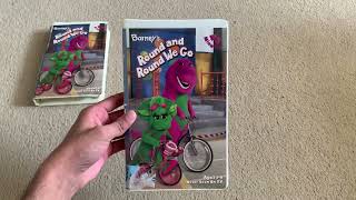 Barney: Round and Round We Go! 2002 VHS (2 Copies)