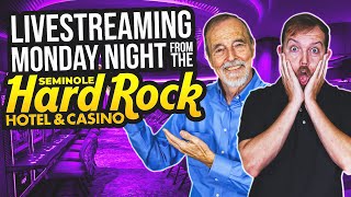 🔴LIVE! At Seminole Hard Rock Casino in Hollywood , Florida!