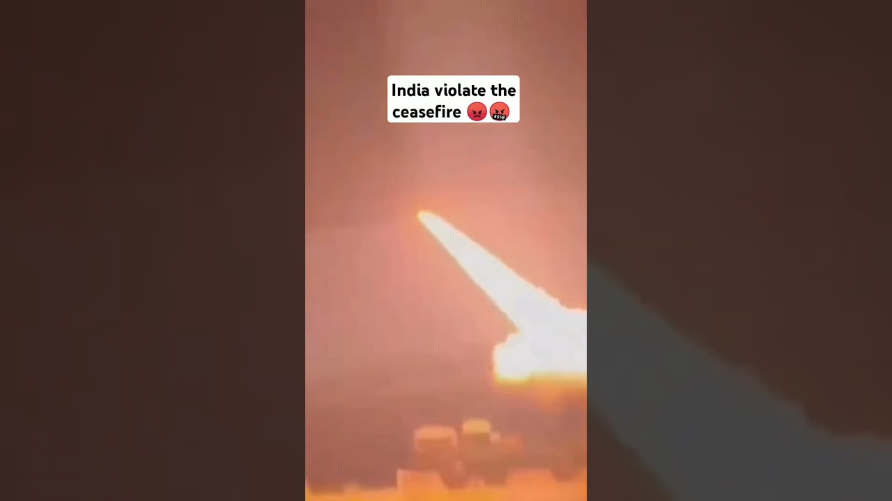 India Violated the ceasefire 