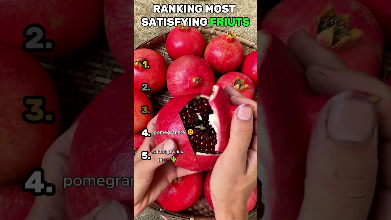 The Most Satisfying Fruits Ranked