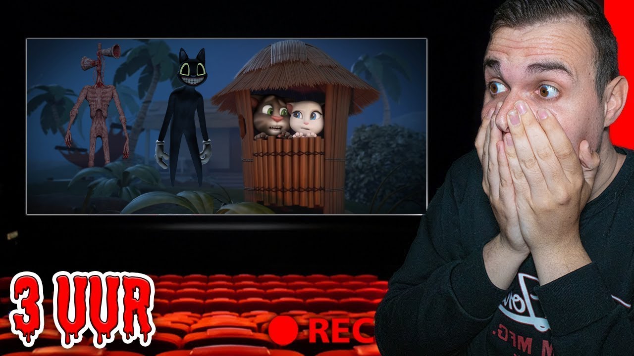 Kijk NOOIT Naar TALKING TOM & ANGELA FILM Om 3 UUR 'S NACHTS..! *Gaat FOUT!*