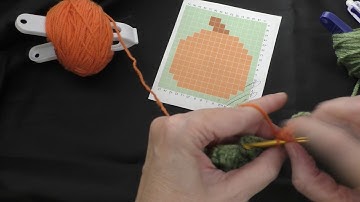 C2C Fall Graph-along Square #1 Part 1 (Right handed)