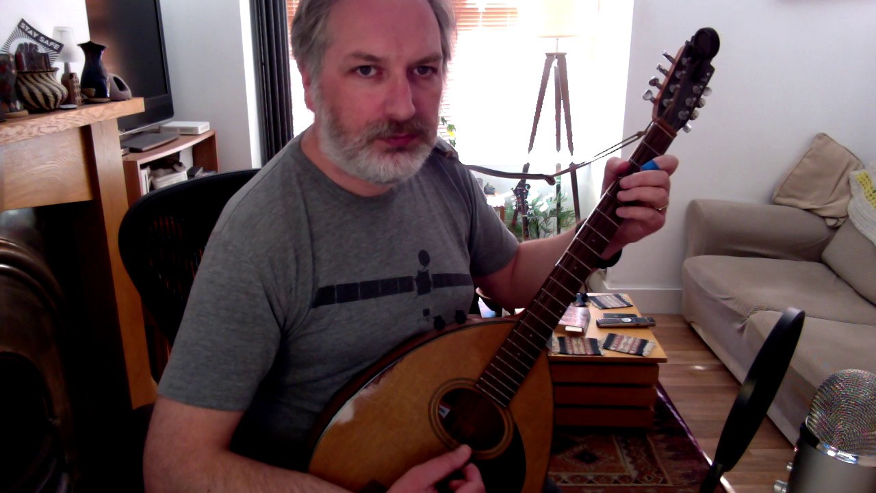 The Hag With The Money (jig) on bouzouki