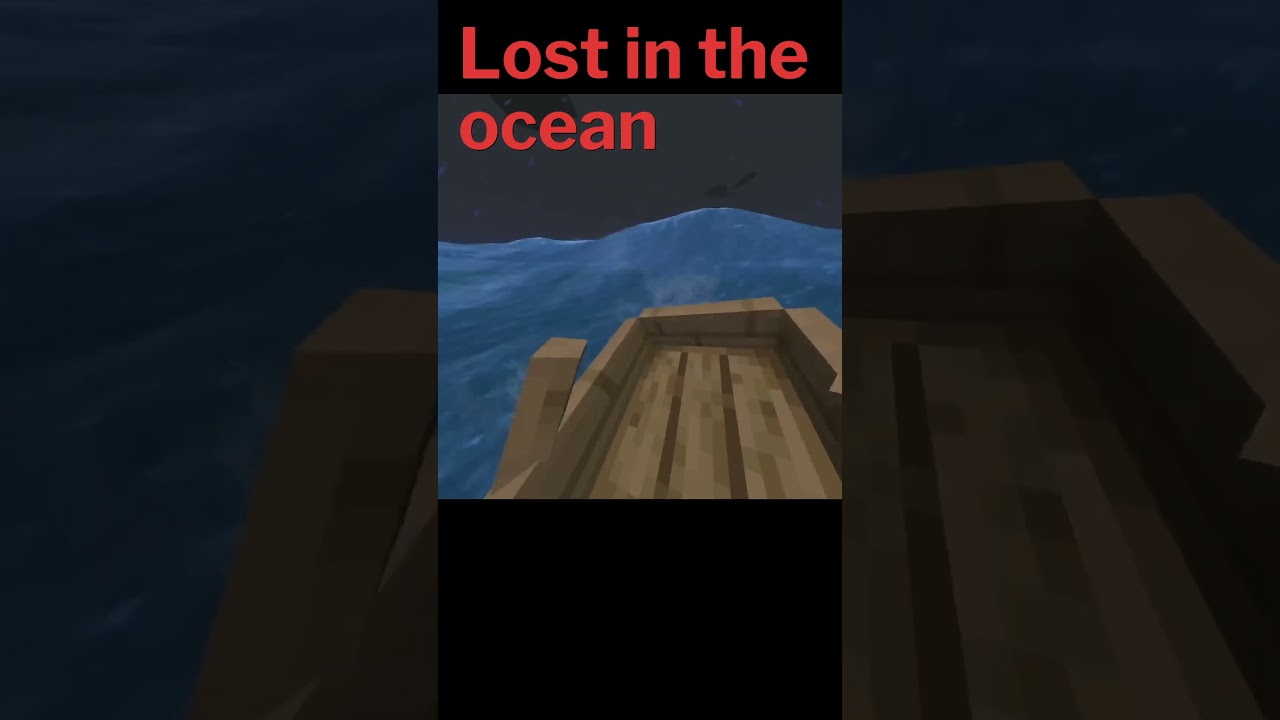Lost in the ocean 
