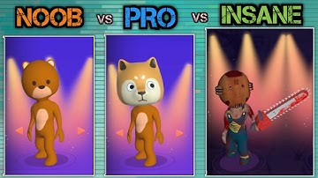 NOOB vs PRO vs INSANE - No One Escape!