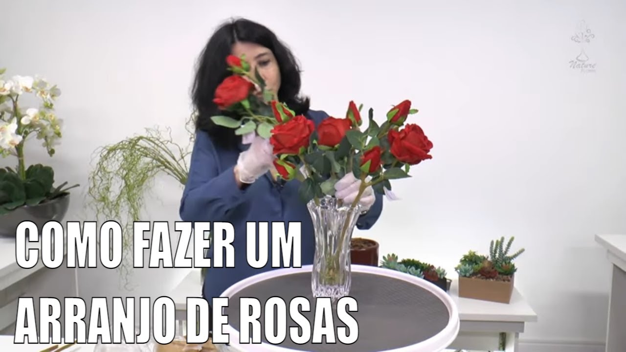 Como Fazer um Lindo Arranjo de Rosas Artificiais