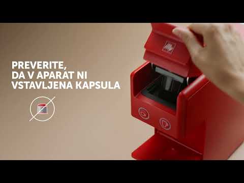 Kako pripravimo kavni aparat illy Y3.3 za prvo uporabo