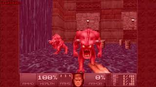 DOOM 2 - Back to Saturn X 2 (Map 2: Depth Charge): Ultra Violence 100%