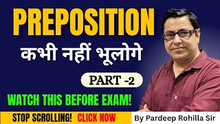 Preposition Masterclass (Part-2) | Grammar for All Exams screenshot 2