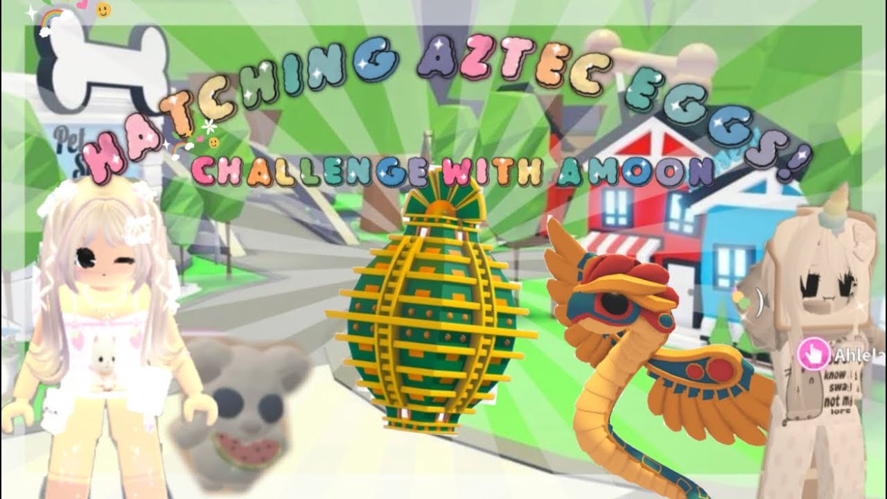 Who can hatch the BEST Aztec Pets?! Adopt me challenge! 🏆￼ #adoptme #fyp #gaming #roblox #viral 