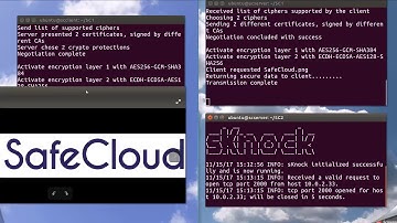 SafeCloud middleware in action