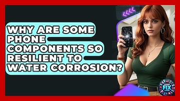 Why Are Some Phone Components So Resilient To Water Corrosion? - Phone Fix and Features