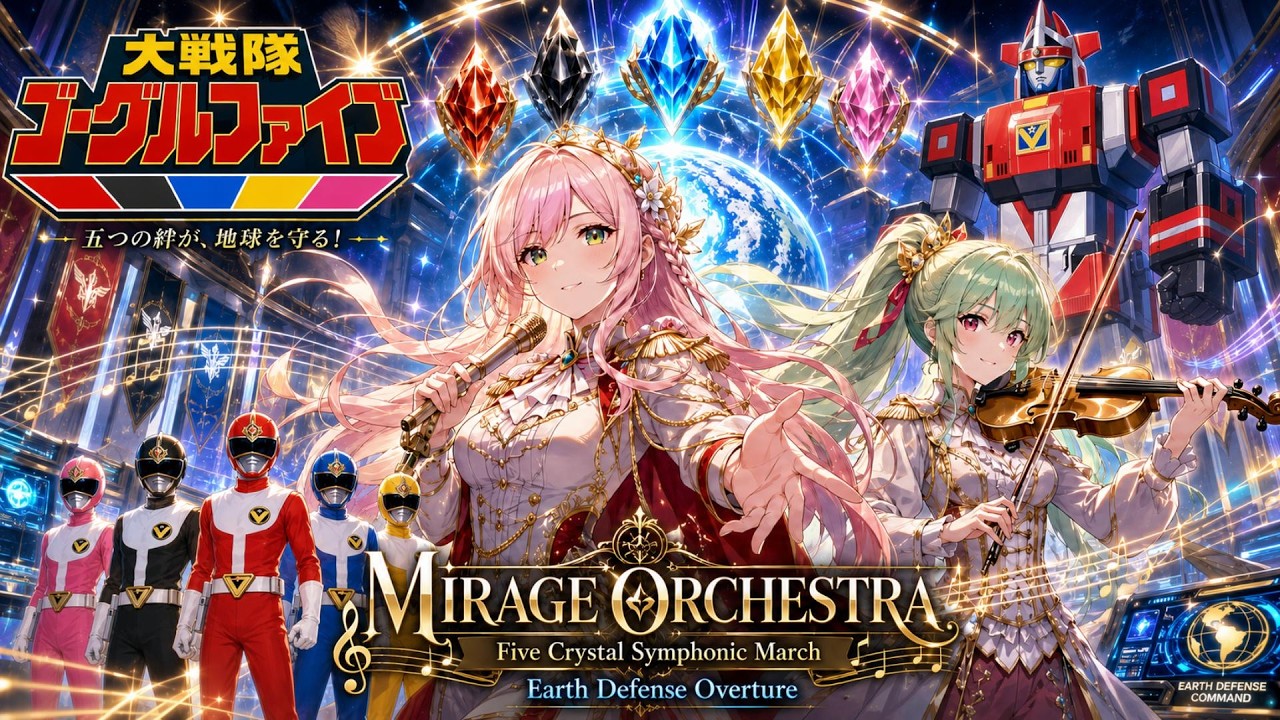 大戦隊ゴーグルV】大戦隊ゴーグルV / MoJo – Five Crystal Symphonic