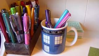 Clever Fountain Pens Accessories Storage @katebtps