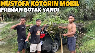 Bald Thug Goes Berserk Because Mustofa Dirtyed His New Car!