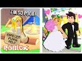 I Was Poor So I Dated My Rich Neighbor... Adopt Me Roblox Roleplay