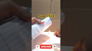 Paper vs fire magic experiment | simple science experiment do at home #trending #viral