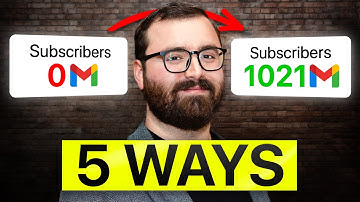 5 Ways To Get Your First 1,000 Newsletter Subscribers (From Scratch)