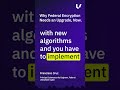 Why Federal Encryption Must Be Upgraded to Post-Quantum Security 🔐