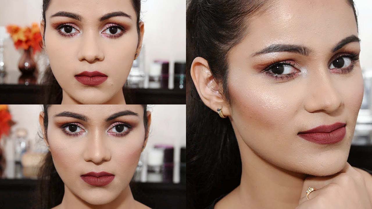 कैसे करें फेस कॉन्टूरिंग How To Do Powder CONTOURING For BEGINNERS In HINDI