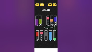 Water sort puzzle level 350