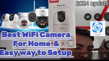 Dahua Hero A1 wifi camera easy way to setup | Dahua WiFi Camera setup from mobile phone