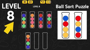 Ball Sort Puzzle Level 8