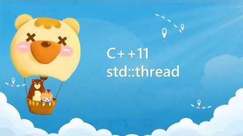 std::thread C++ 11