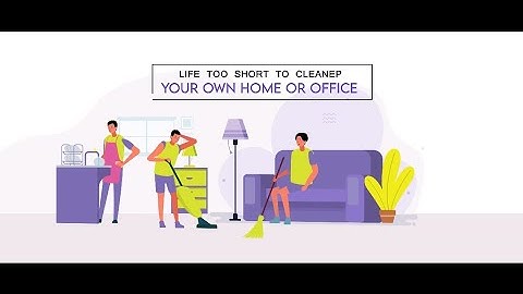 Cleaning services |  2d Animation Explain videos
