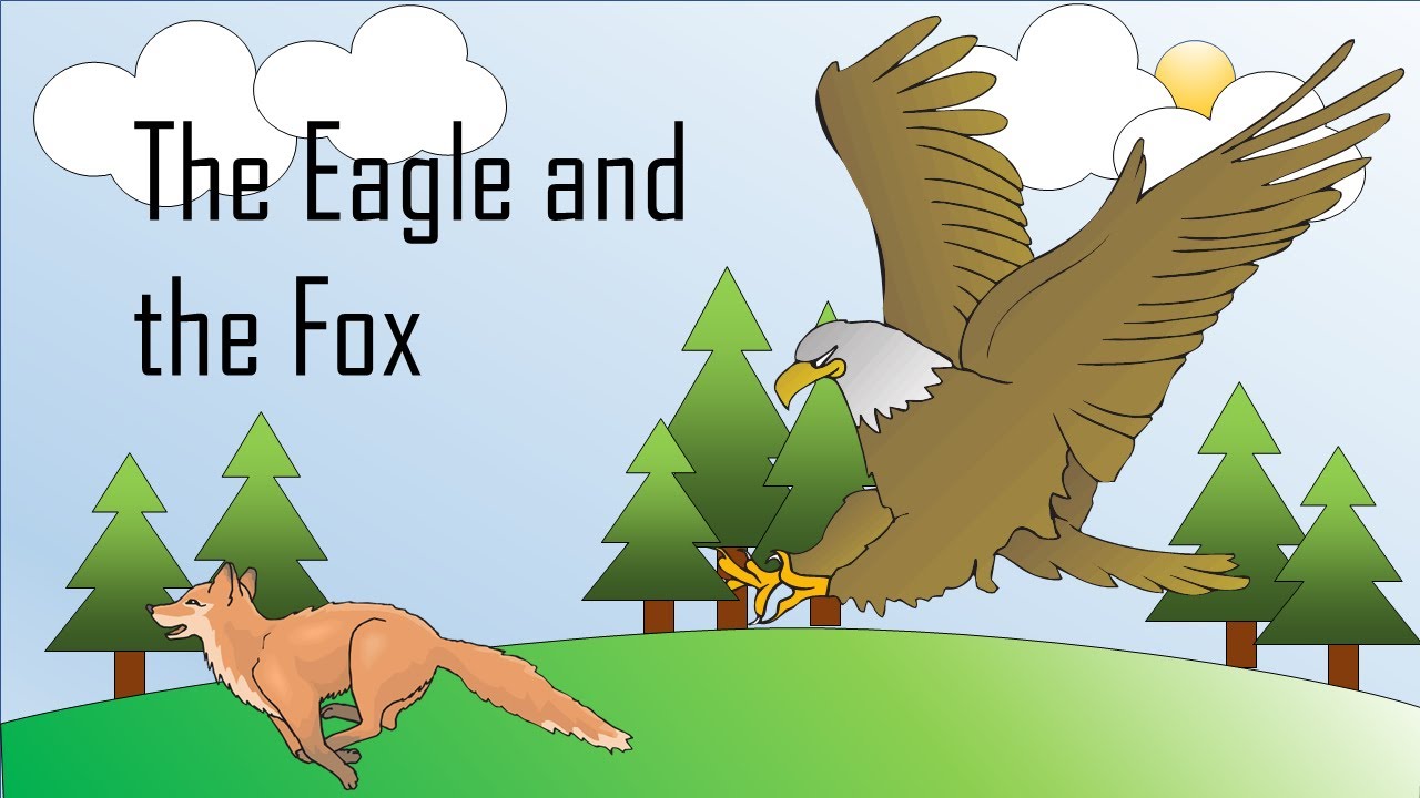 The Eagle and the Fox | Learn English through story - YouTube