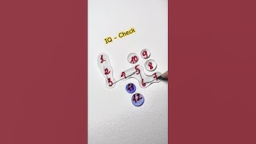 Vẽ đường nối số trong giọt nước #drawing #water #numbers #relaxing #shorts