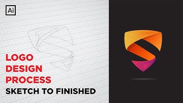 The Modern Logo Design Process From Sketch To Finish | Adobe Illustrator Tutorials
