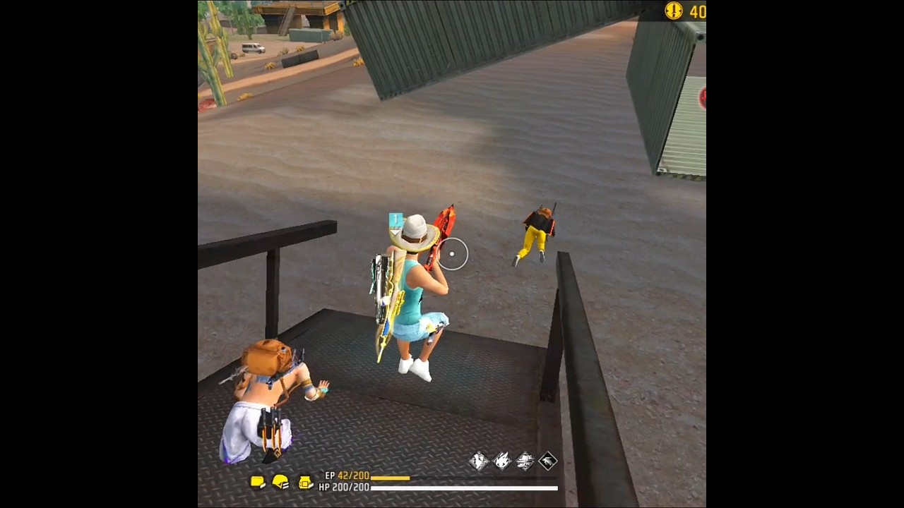 free fire funny video 🤣 wait for end 😂 Garena free fire 🚒🔥 