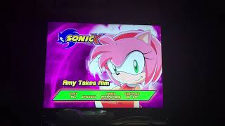 Sonic X, Vol. 3 Satellite Swindle 2004 Dvd Menu Walkthrough