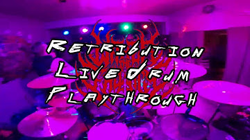 Wither The Fallacy - "Retribution" Live Drum Playthrough