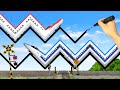 【踏切】マジック一本で踏切の秩序を破壊してみた2 | 交通 | 踏切アニメ / Train & Railroad Crossing - Amazing Magic Marker 2 -