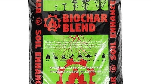 BIOCHAR /What is the differences between activated carbon and biochar?