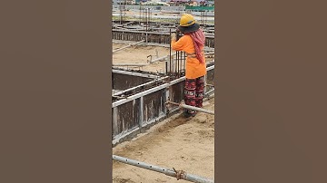 Technical reinforced stiffener column rebar in beam