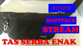 REVIEW BODYPACK RAVEN LAPTOP BACKPACK (NEW)