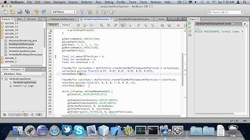 #18 OpenGL Advanced Rendering (VBO, DL, VA) - LWJGL Tutorials