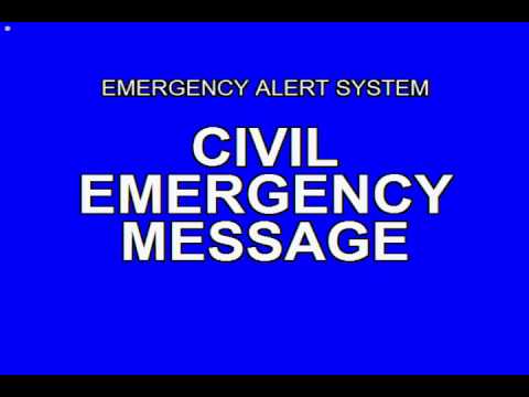EAS Civil Emergency Message for Tennessee - YouTube