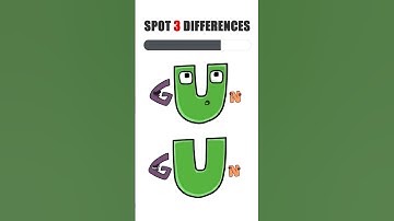 SPOT 3 DIFFERENCES Alphabet Lore part 6