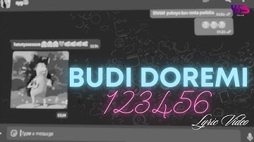 Budi Doremi - 123456 (Official Lyric Video)